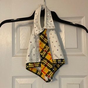 Plaid hip-hop costume
